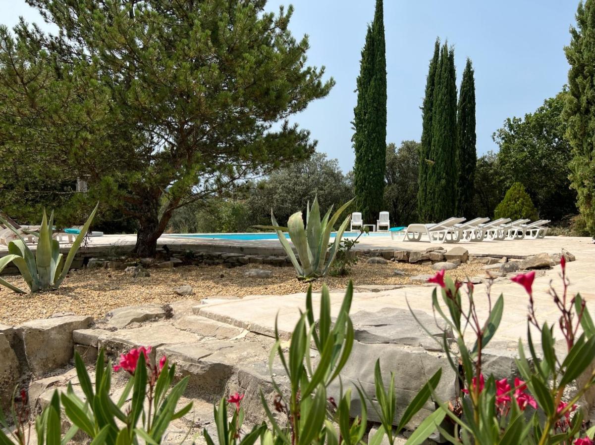 Villa Luxurious Family House With Pool In Ardeche. Les Vans Exterior foto