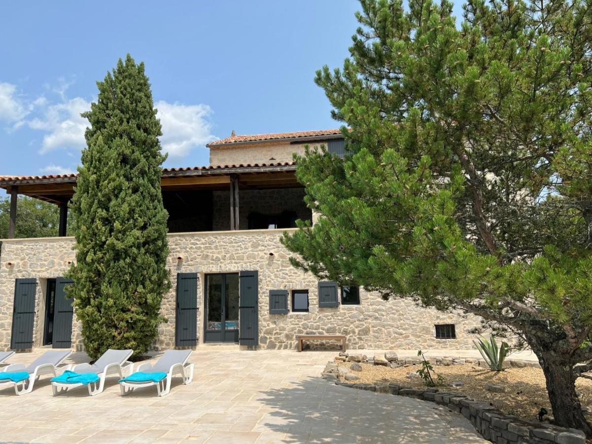Villa Luxurious Family House With Pool In Ardeche. Les Vans Exterior foto